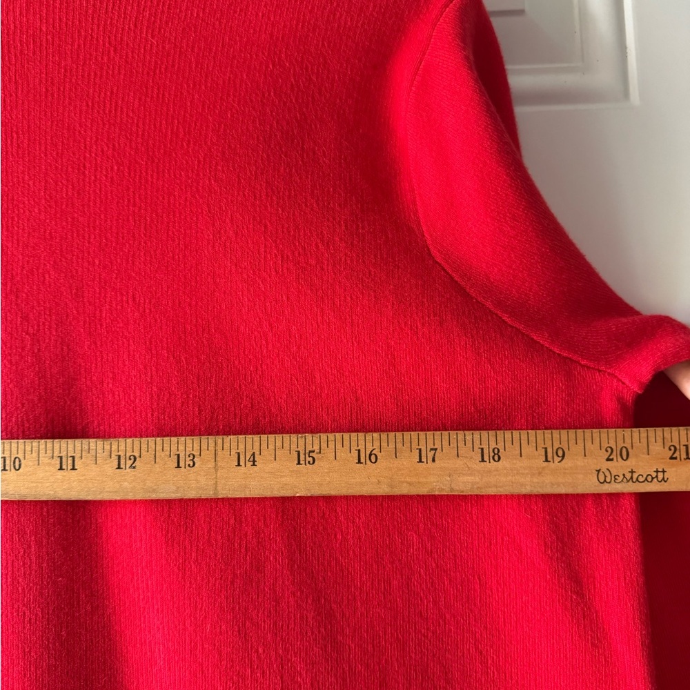 Mango Vibrant Red Turtleneck Sweater - Picture 5 of 6